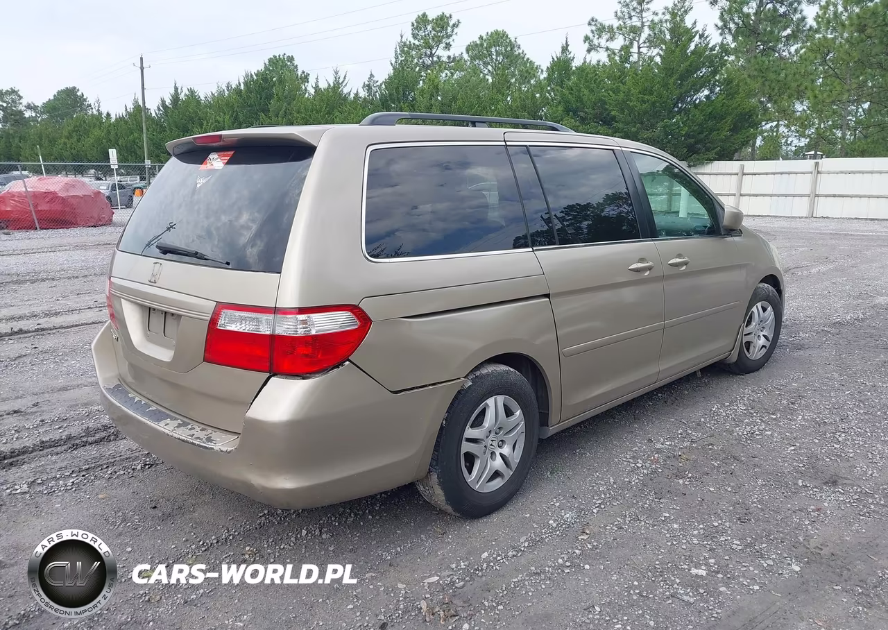 2007 Honda Odyssey Ex-L VIN:5FNRL38707B105909 - 4