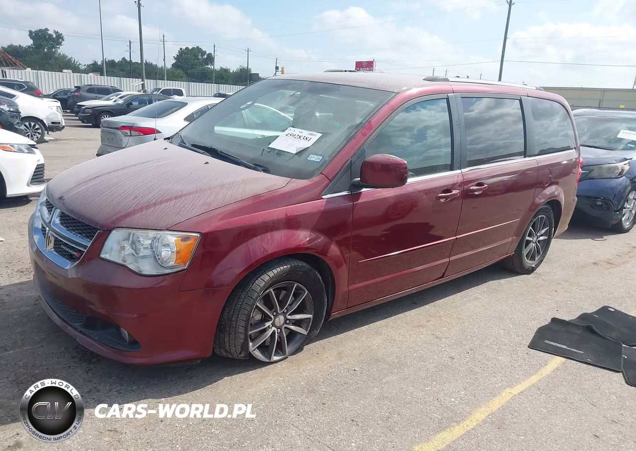 2017 Dodge Grand Caravan Sxt VIN:2C4RDGCG2HR572105 - 2