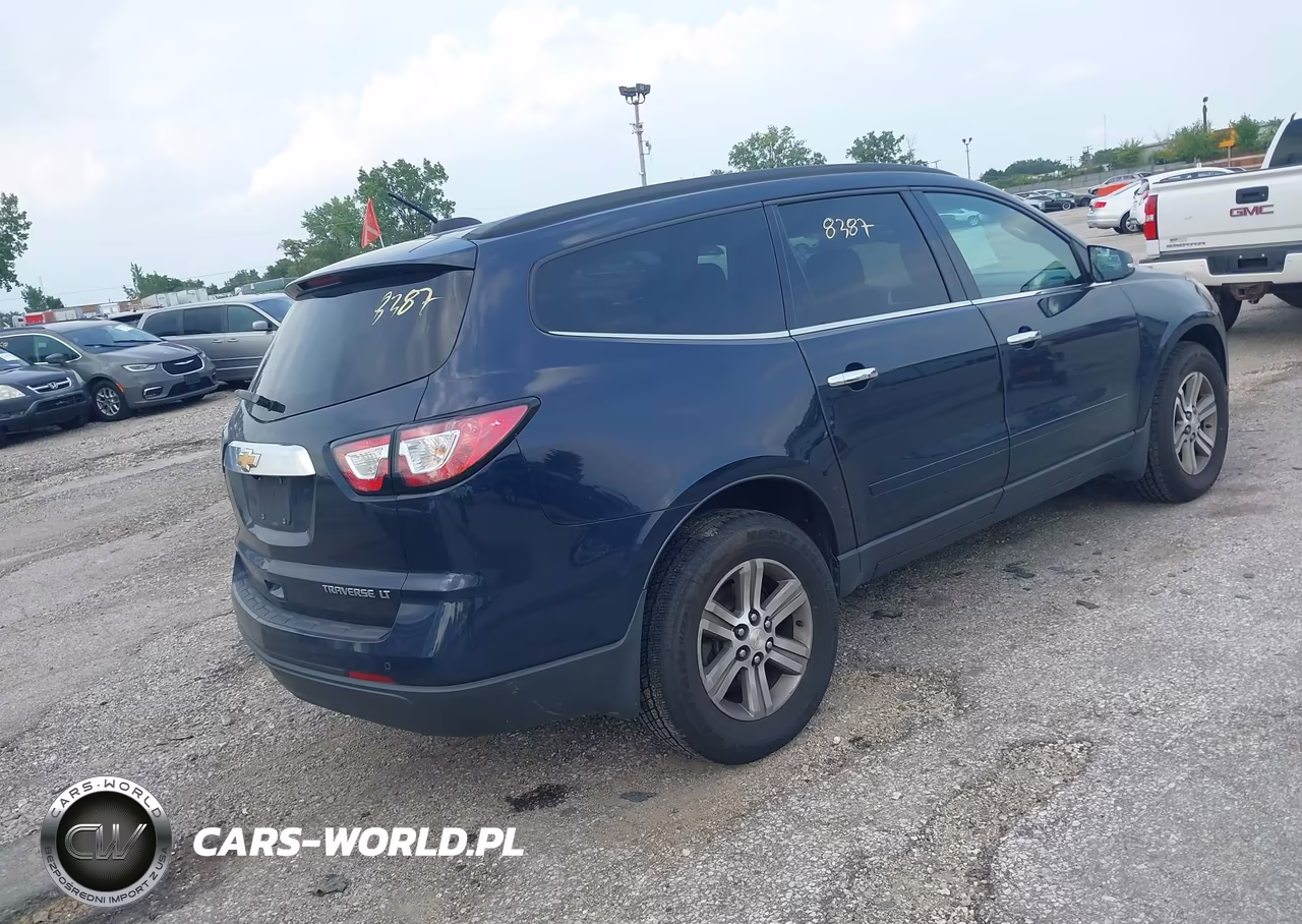 2016 Chevrolet Traverse Lt VIN:1GNKVHKDXGJ206950 - 4
