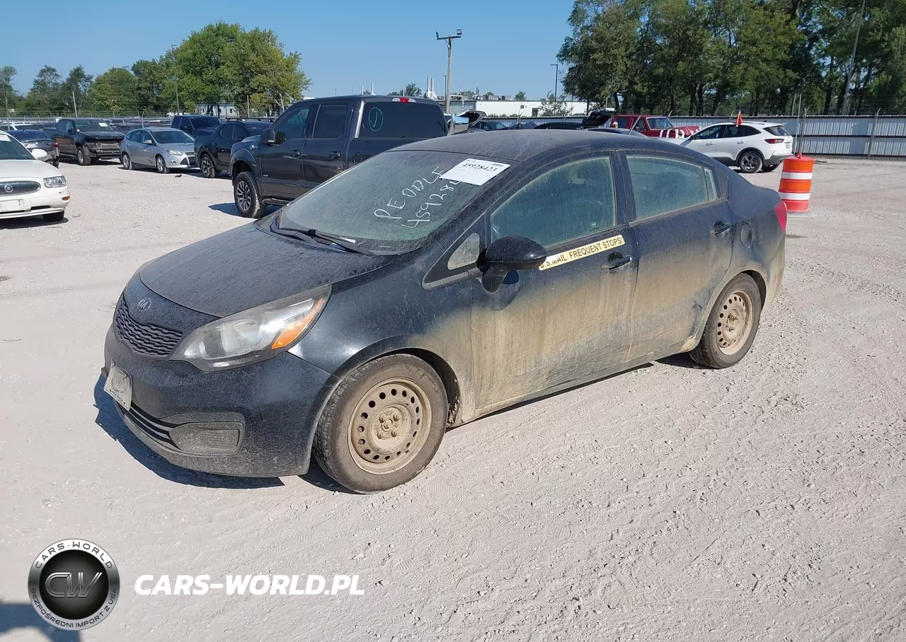 2015 Kia Rio Lx VIN:KNADM4A31F6505943 - 2