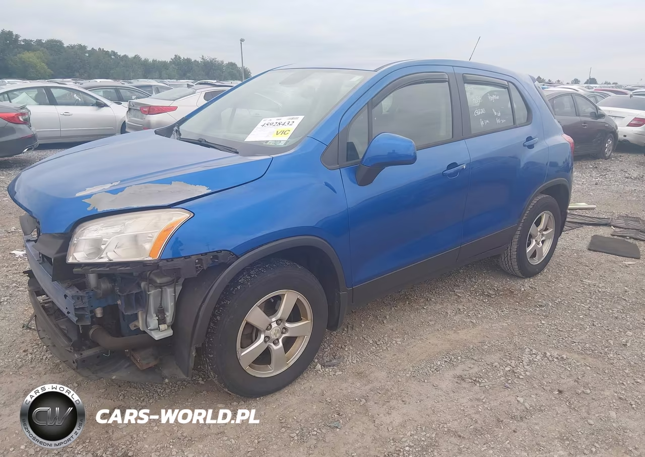 2015 Chevrolet Trax Ls VIN:KL7CJPSB5FB097224 - 2