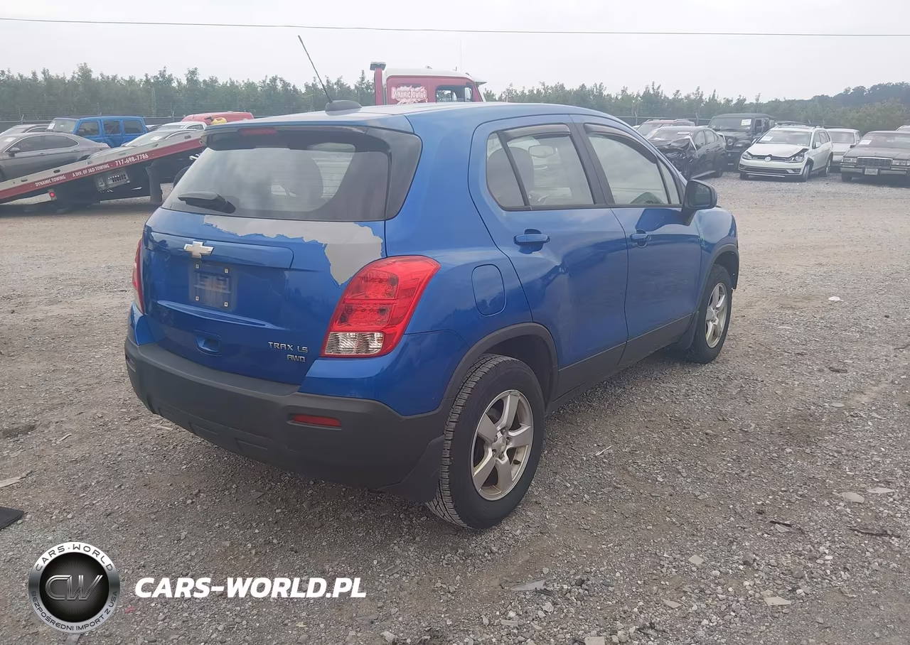 2015 Chevrolet Trax Ls VIN:KL7CJPSB5FB097224 - 4