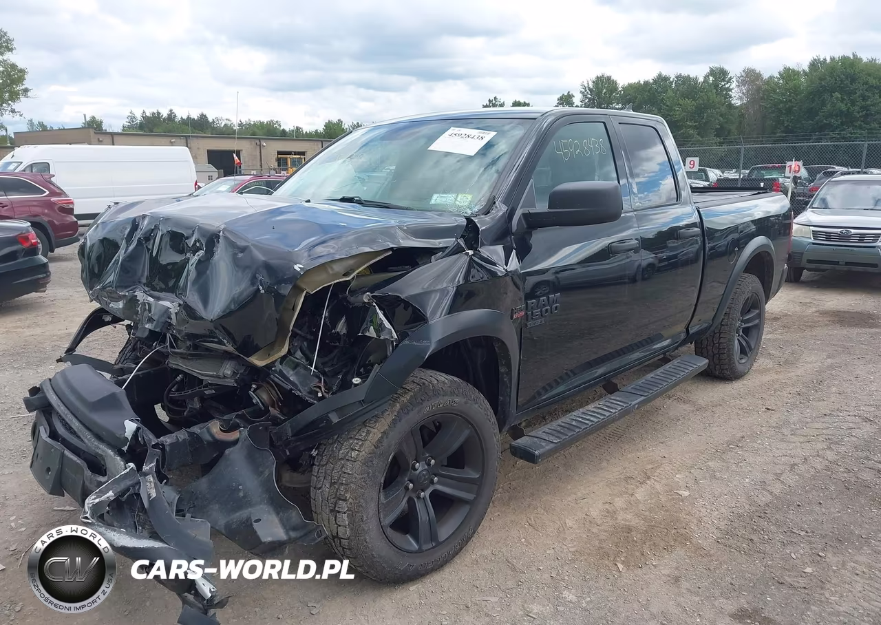 2021 Ram 1500 Classic Warlock Quad Cab 4X4 6'4 Box VIN:1C6RR7GT0MS569292 - 2