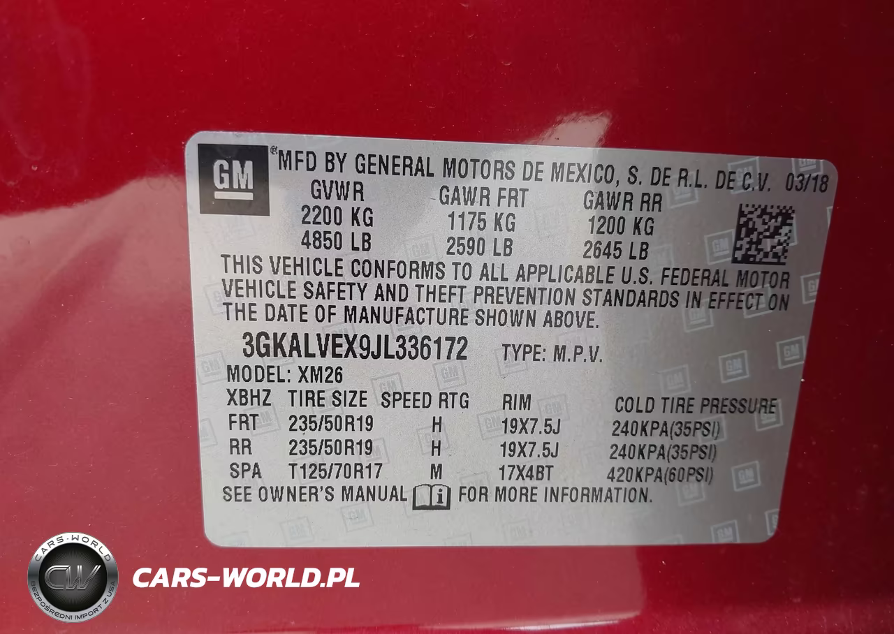 2018 GMC Terrain Slt VIN:3GKALVEX9JL336172 - 9