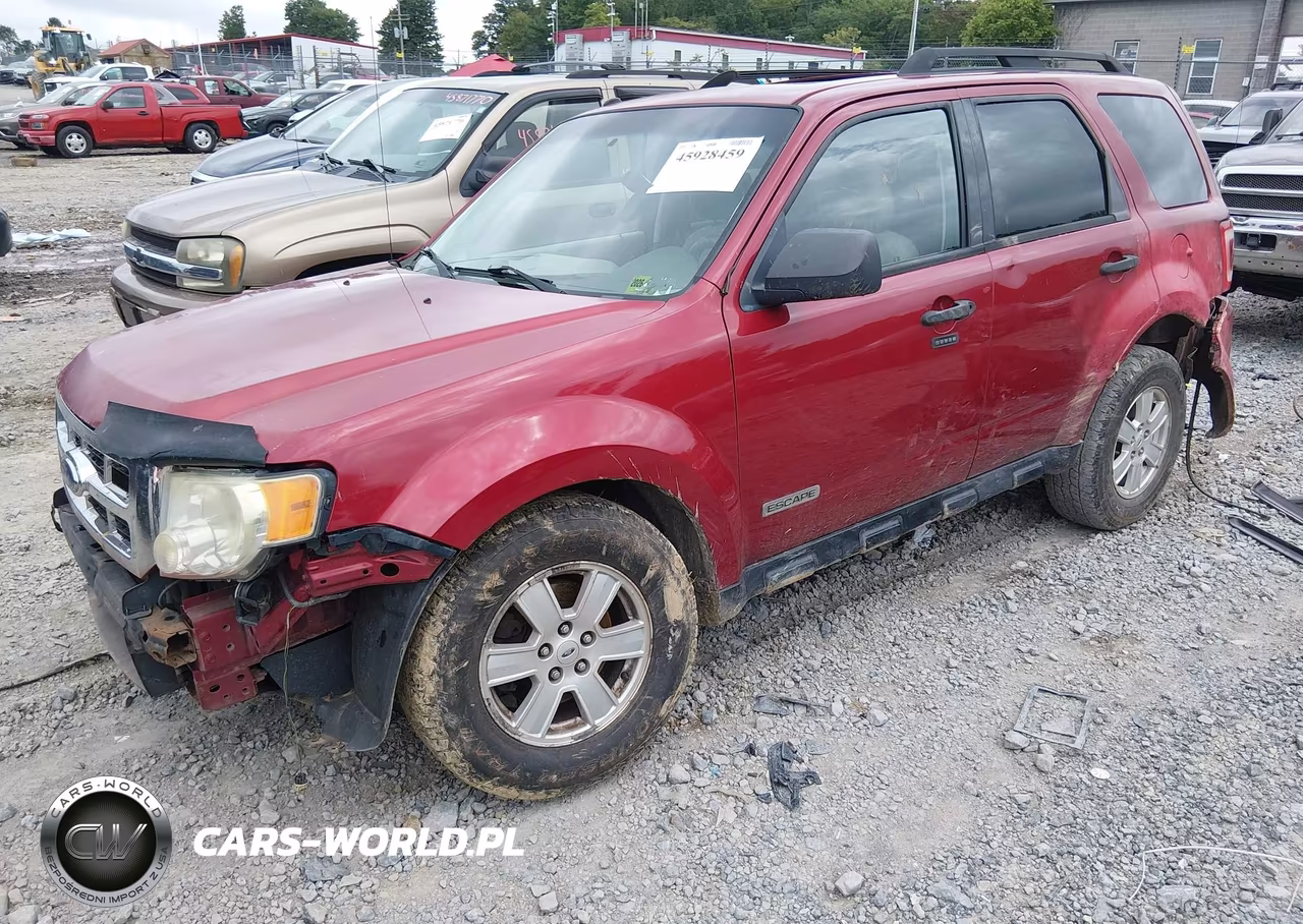 2008 Ford Escape Xlt VIN:1FMCU03Z78KC46034 - 2