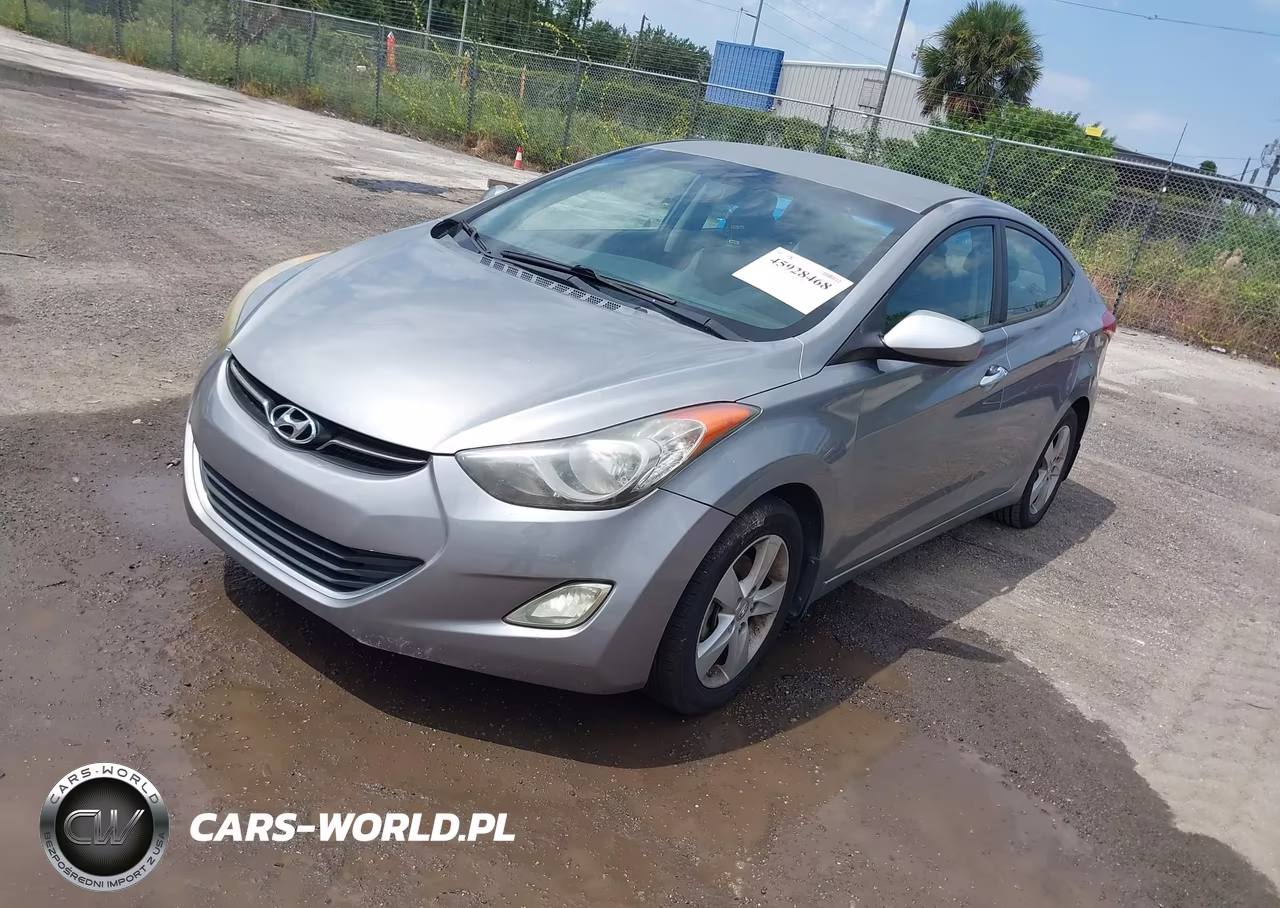 2013 Hyundai Elantra Gls VIN:KMHDH4AE4DU967538 - 2