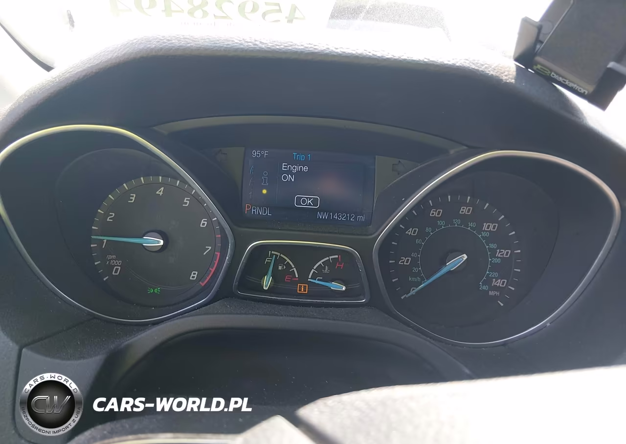 2014 Ford Focus Se VIN:1FADP3F20EL421770 - 7
