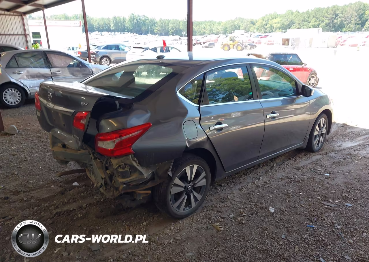 2019 Nissan Sentra Sv VIN:3N1AB7AP3KY303479 - 4