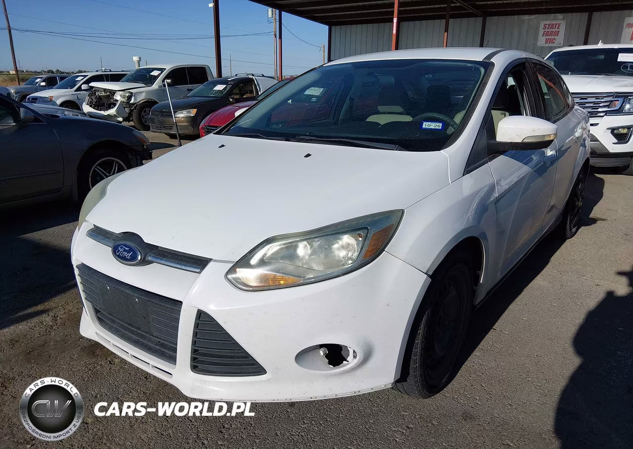 2014 Ford Focus Se VIN:1FADP3F22EL383345 - 2