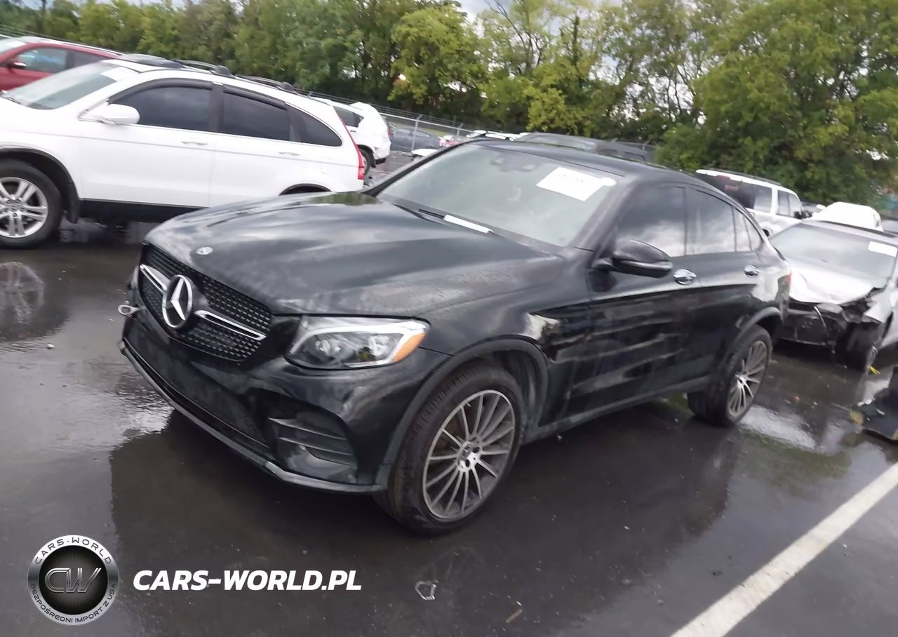 2018 Mercedes-Benz Glc 300 Coupe 4Matic VIN:WDC0J4KB0JF350627 - 2