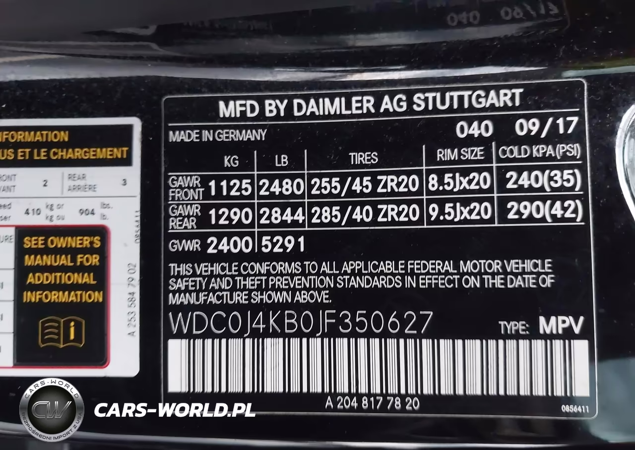 2018 Mercedes-Benz Glc 300 Coupe 4Matic VIN:WDC0J4KB0JF350627 - 9