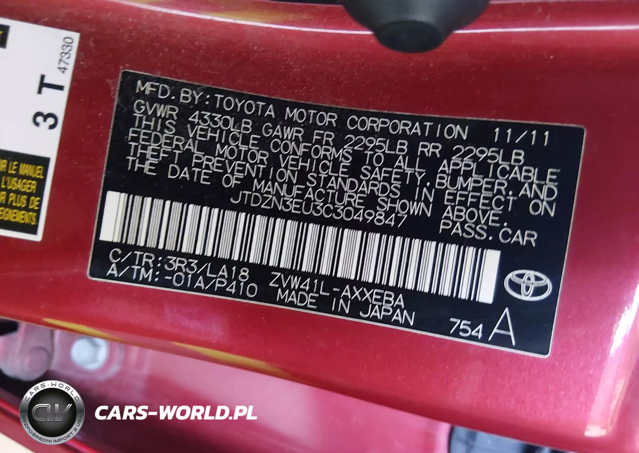 2012 Toyota Prius V Five VIN:JTDZN3EU3C3049847 - 9