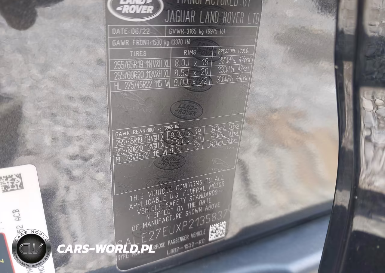 2023 Land Rover Defender 110 X-Dynamic Se VIN:SALE27EUXP2135837 - 9
