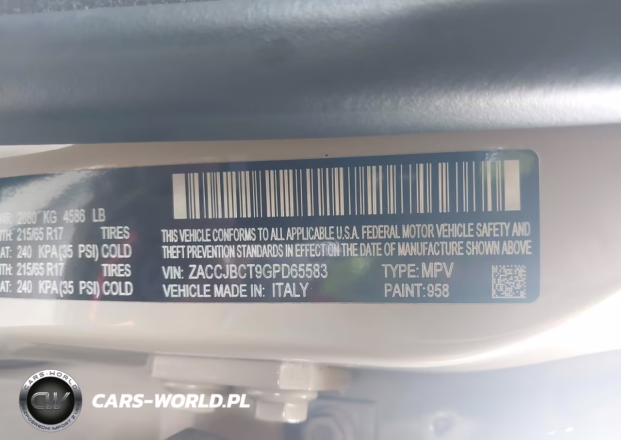 2016 Jeep Renegade Trailhawk VIN:ZACCJBCT9GPD65583 - 9