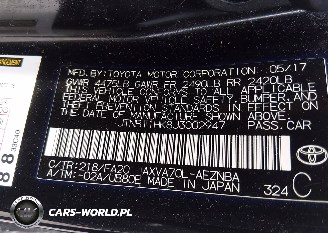 2018 Toyota Camry Le VIN:JTNB11HK8J3002947 - 9