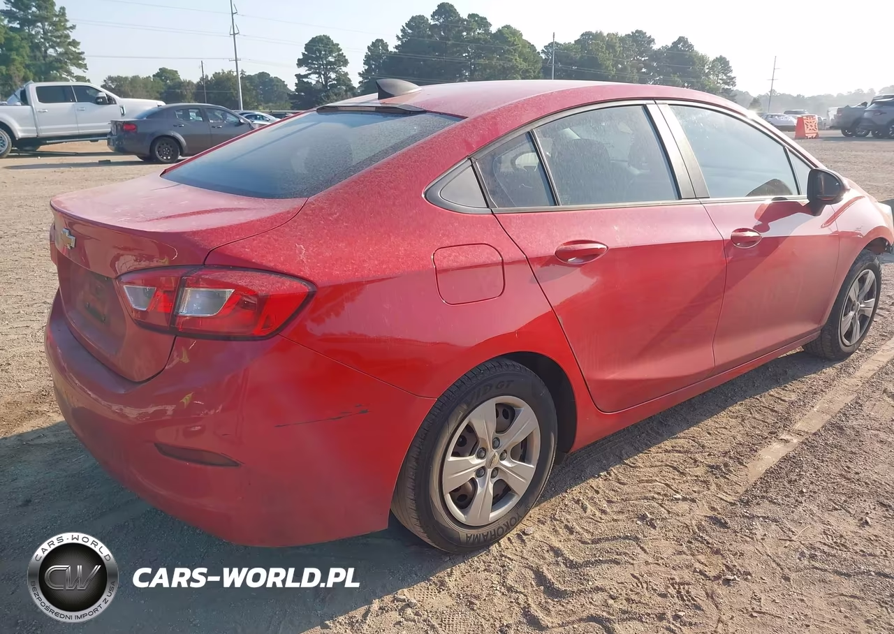 2017 Chevrolet Cruze Ls Auto VIN:1G1BC5SM5H7274500 - 4