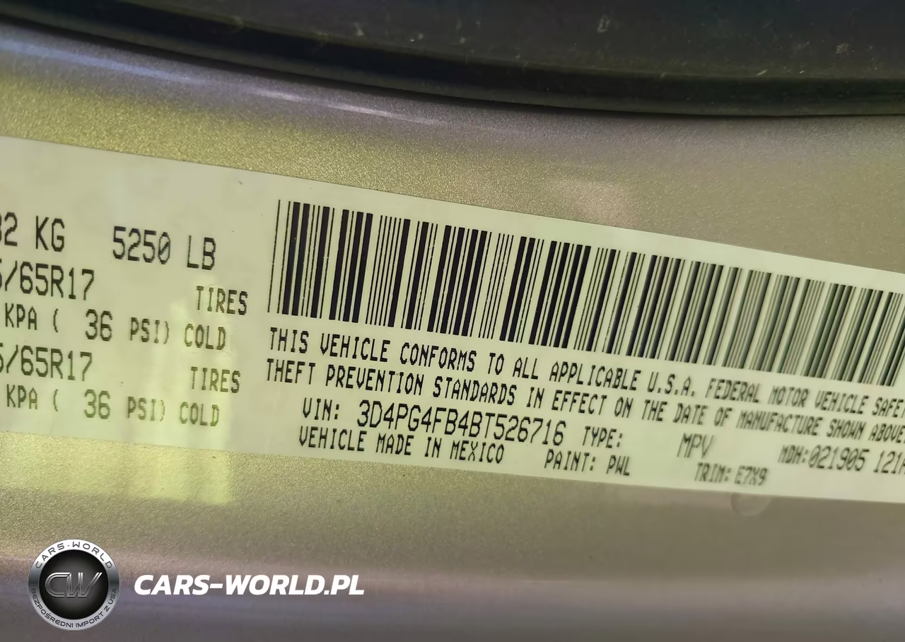 2011 Dodge Journey Express VIN:3D4PG4FB4BT526716 - 9