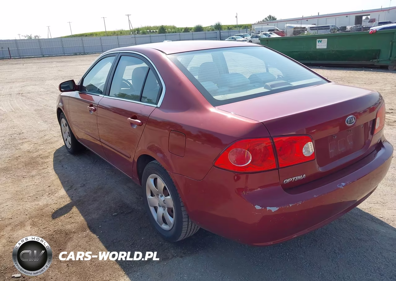 2007 Kia Optima Lx VIN:KNAGE123775152915 - 14