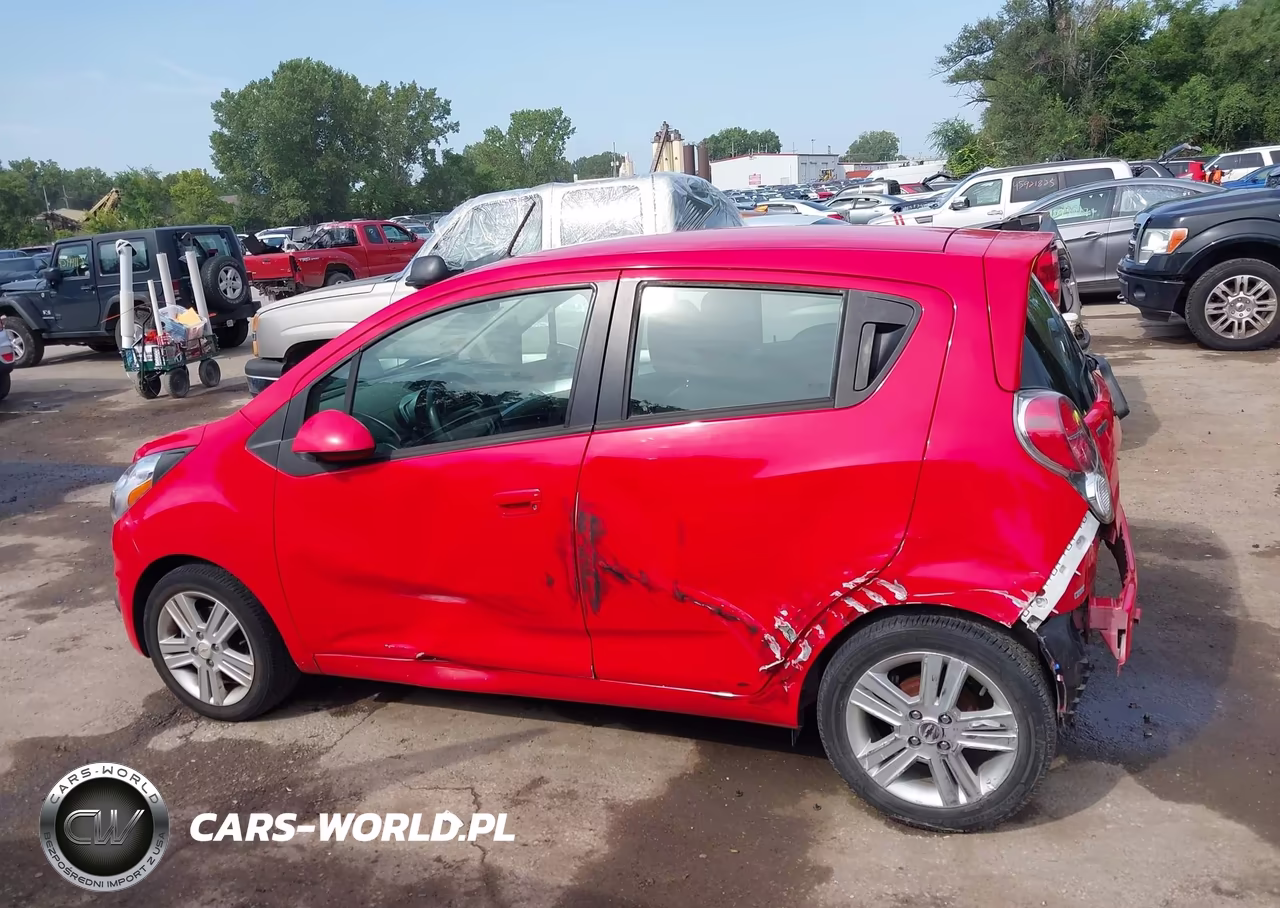 2013 Chevrolet Spark 1Lt Auto VIN:KL8CD6S91DC509351 - 14