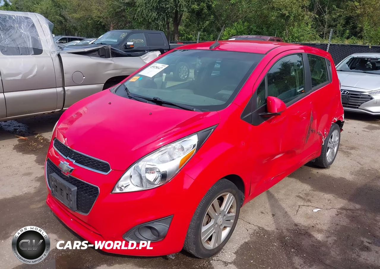 2013 Chevrolet Spark 1Lt Auto VIN:KL8CD6S91DC509351 - 2