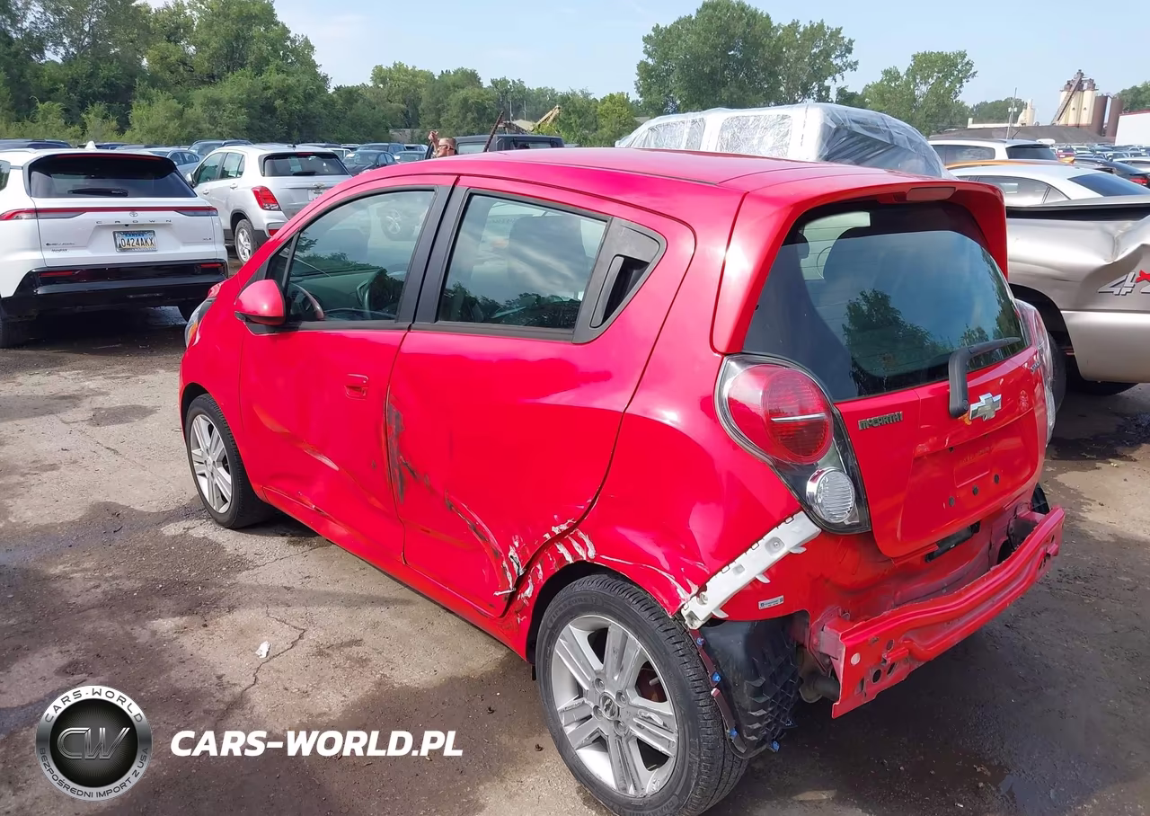 2013 Chevrolet Spark 1Lt Auto VIN:KL8CD6S91DC509351 - 3
