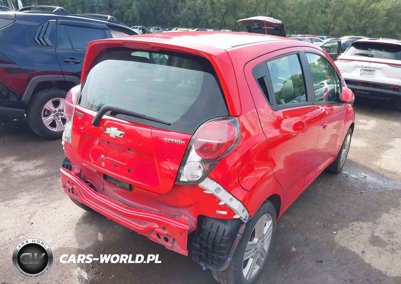 2013 Chevrolet Spark 1Lt Auto VIN:KL8CD6S91DC509351 - 4