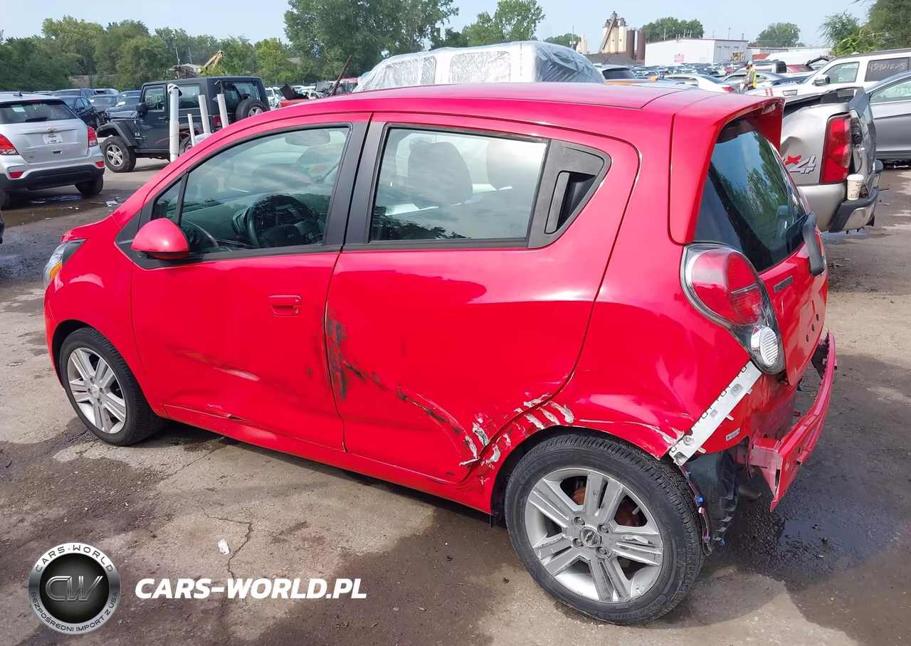 2013 Chevrolet Spark 1Lt Auto VIN:KL8CD6S91DC509351 - 6