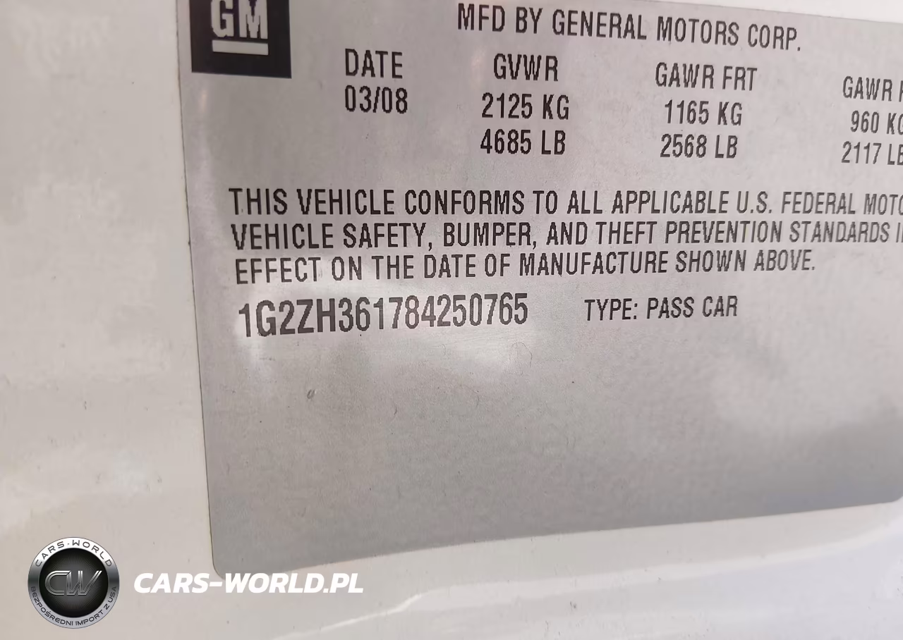2008 Pontiac G6 Gt VIN:1G2ZH361784250765 - 9