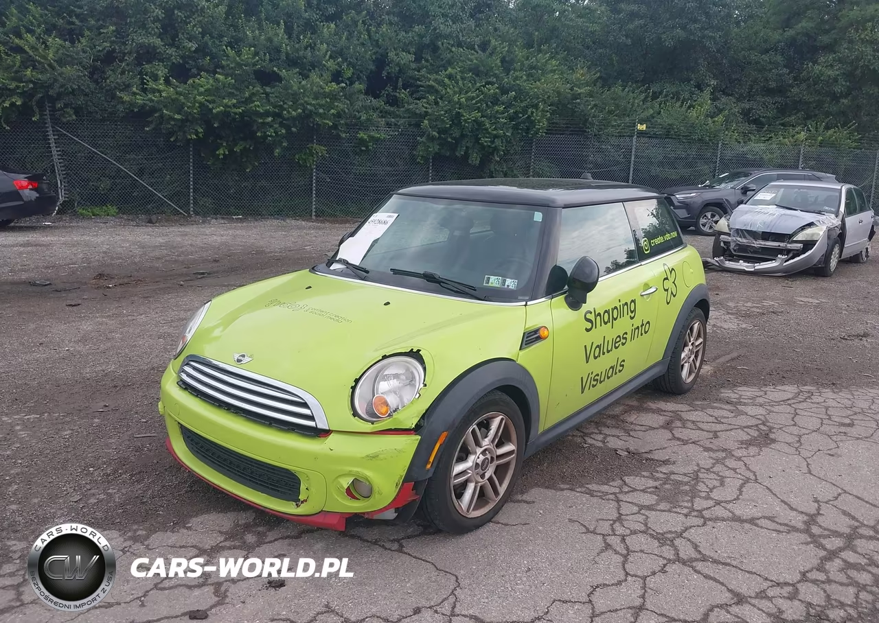 2012 Mini Cooper VIN:WMWSU3C52CT255884 - 2