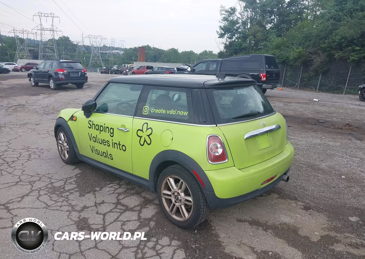 2012 Mini Cooper VIN:WMWSU3C52CT255884 - 3