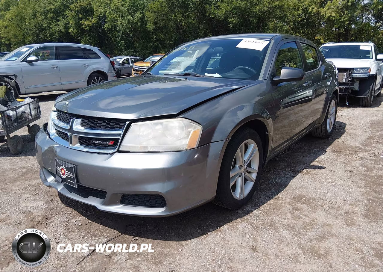 2013 Dodge Avenger Se V6 VIN:1C3CDZAG6DN572222 - 2