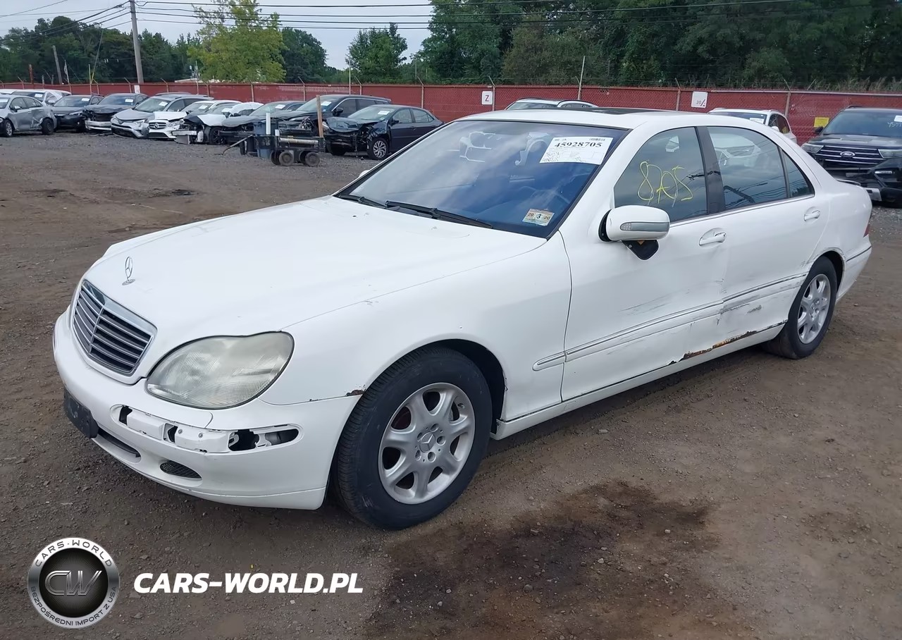 2002 Mercedes-Benz S 500 VIN:WDBNG75J82A279494 - 2