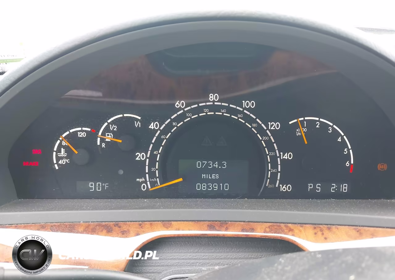 2002 Mercedes-Benz S 500 VIN:WDBNG75J82A279494 - 7
