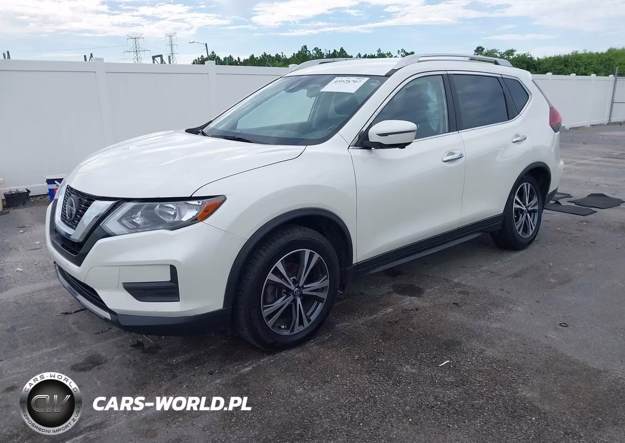 2019 Nissan Rogue Sv VIN:JN8AT2MV2KW394487 - 2