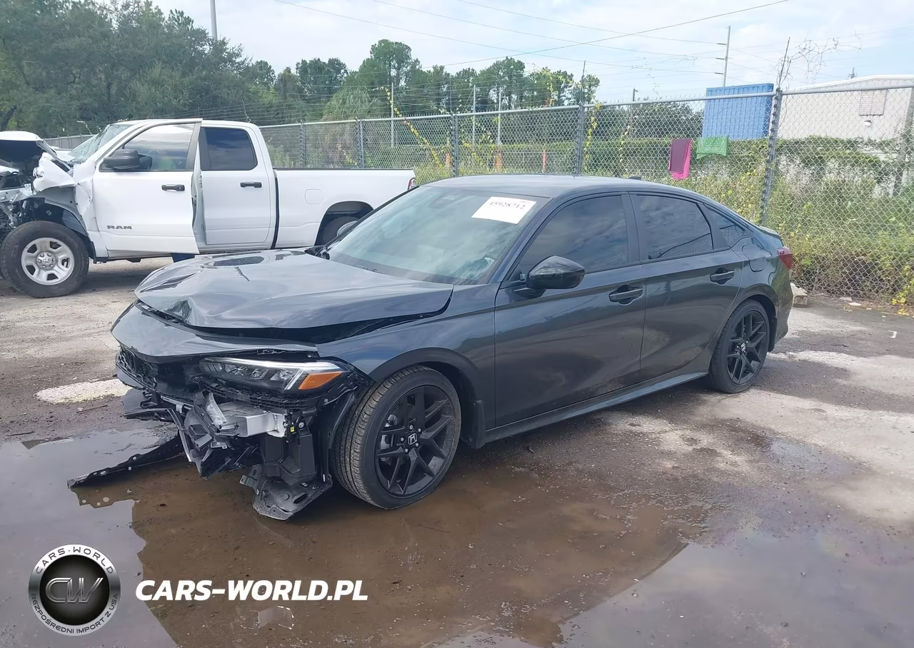 2026 Honda Civic Sport VIN:2HGFE2F50TH601968 - 2