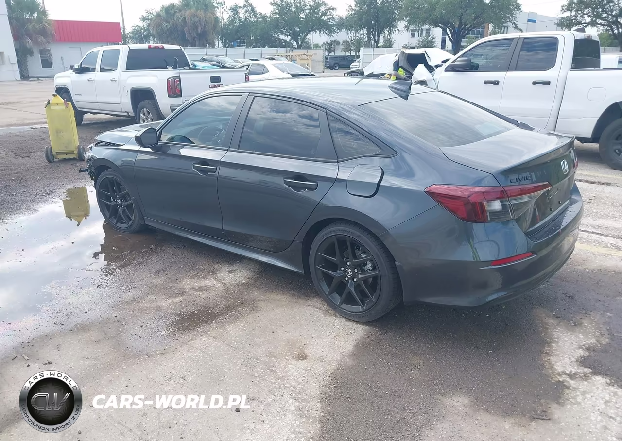 2026 Honda Civic Sport VIN:2HGFE2F50TH601968 - 3