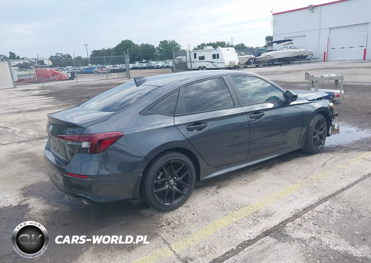 2026 Honda Civic Sport VIN:2HGFE2F50TH601968 - 4