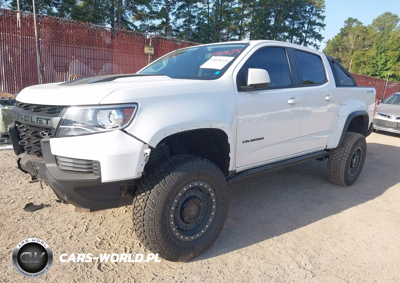 2021 Chevrolet Colorado 4Wd Short Box Zr2 VIN:1GCGTEEN6M1279025 - 2