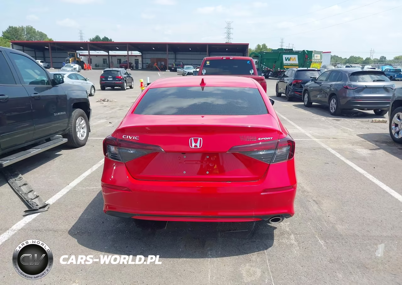 2025 Honda Civic Sport VIN:2HGFE2F59SH585221 - 16