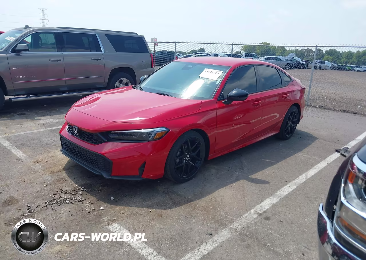 2025 Honda Civic Sport VIN:2HGFE2F59SH585221 - 2