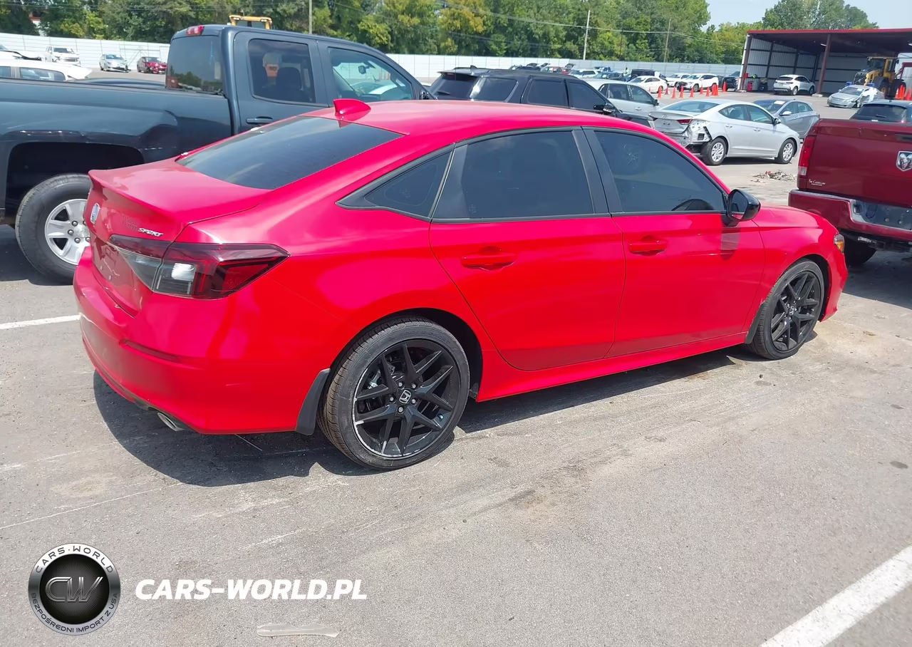 2025 Honda Civic Sport VIN:2HGFE2F59SH585221 - 4