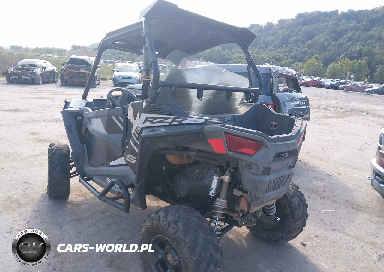 2019 Polaris Rzr S 900 Eps VIN:3NSVBE878KH833843 - 3