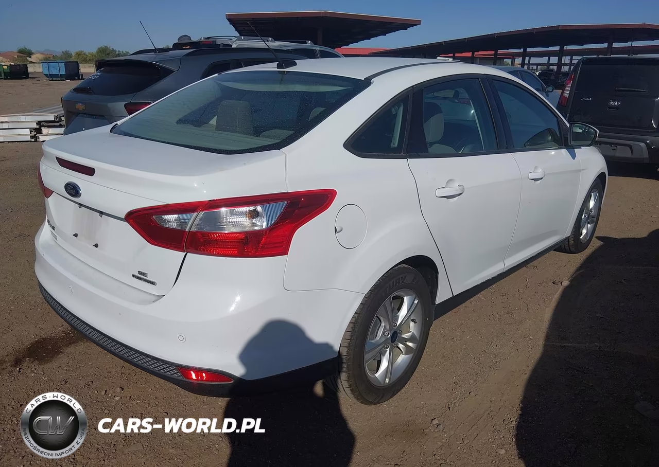 2013 Ford Focus Se VIN:1FADP3F21DL290525 - 4