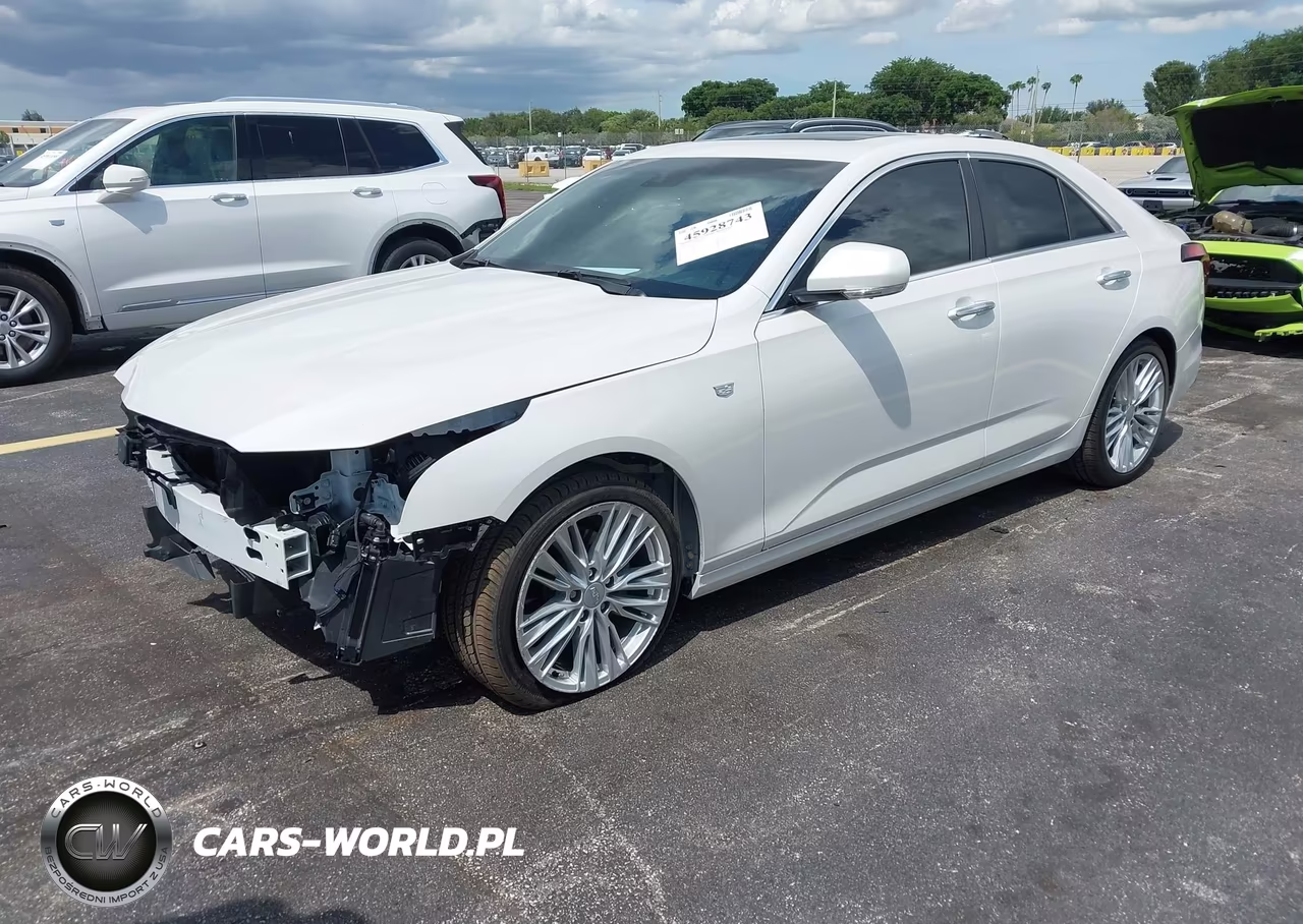 2025 Cadillac Ct4 Premium Luxury Rwd VIN:1G6DB5RLXS0110663 - 2