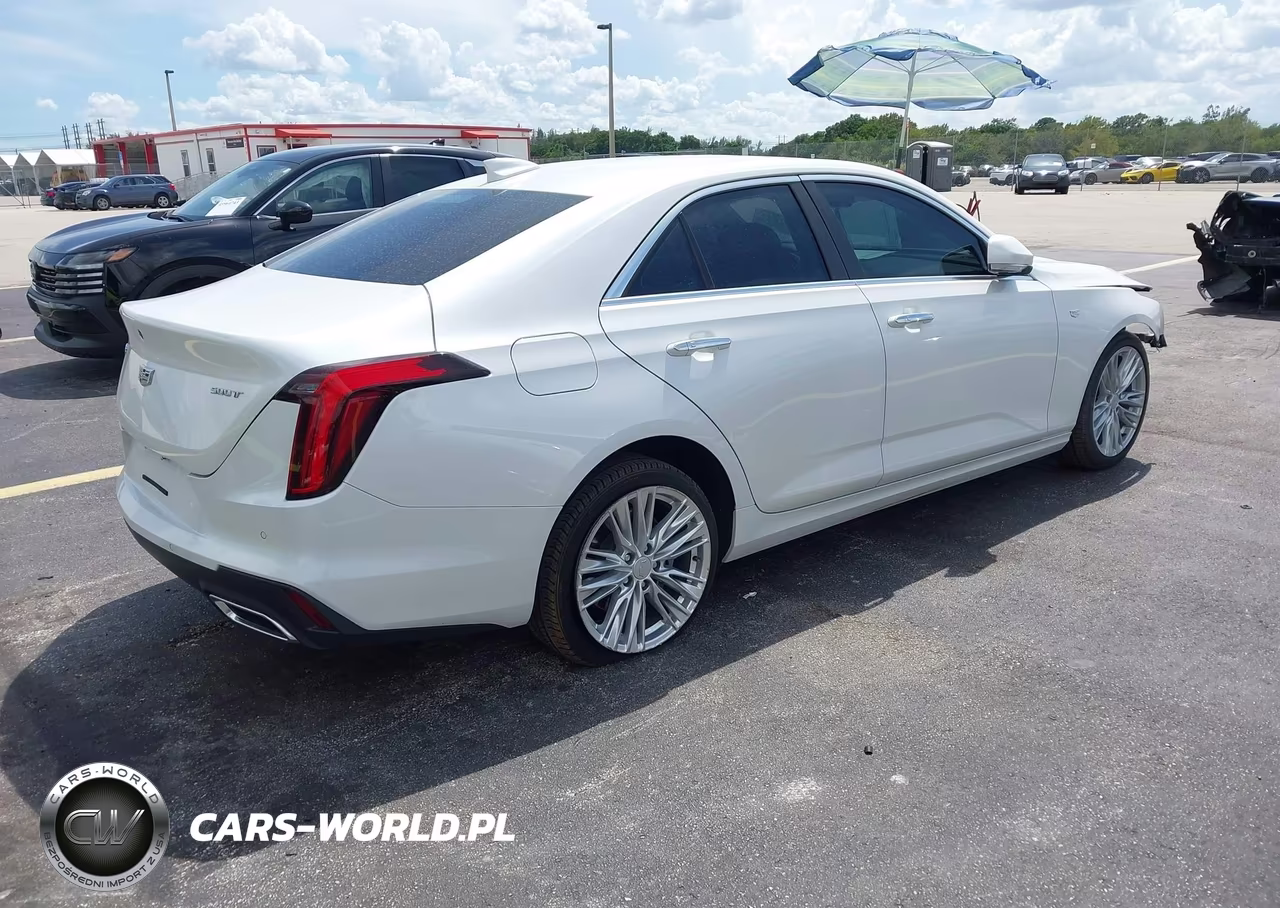 2025 Cadillac Ct4 Premium Luxury Rwd VIN:1G6DB5RLXS0110663 - 4