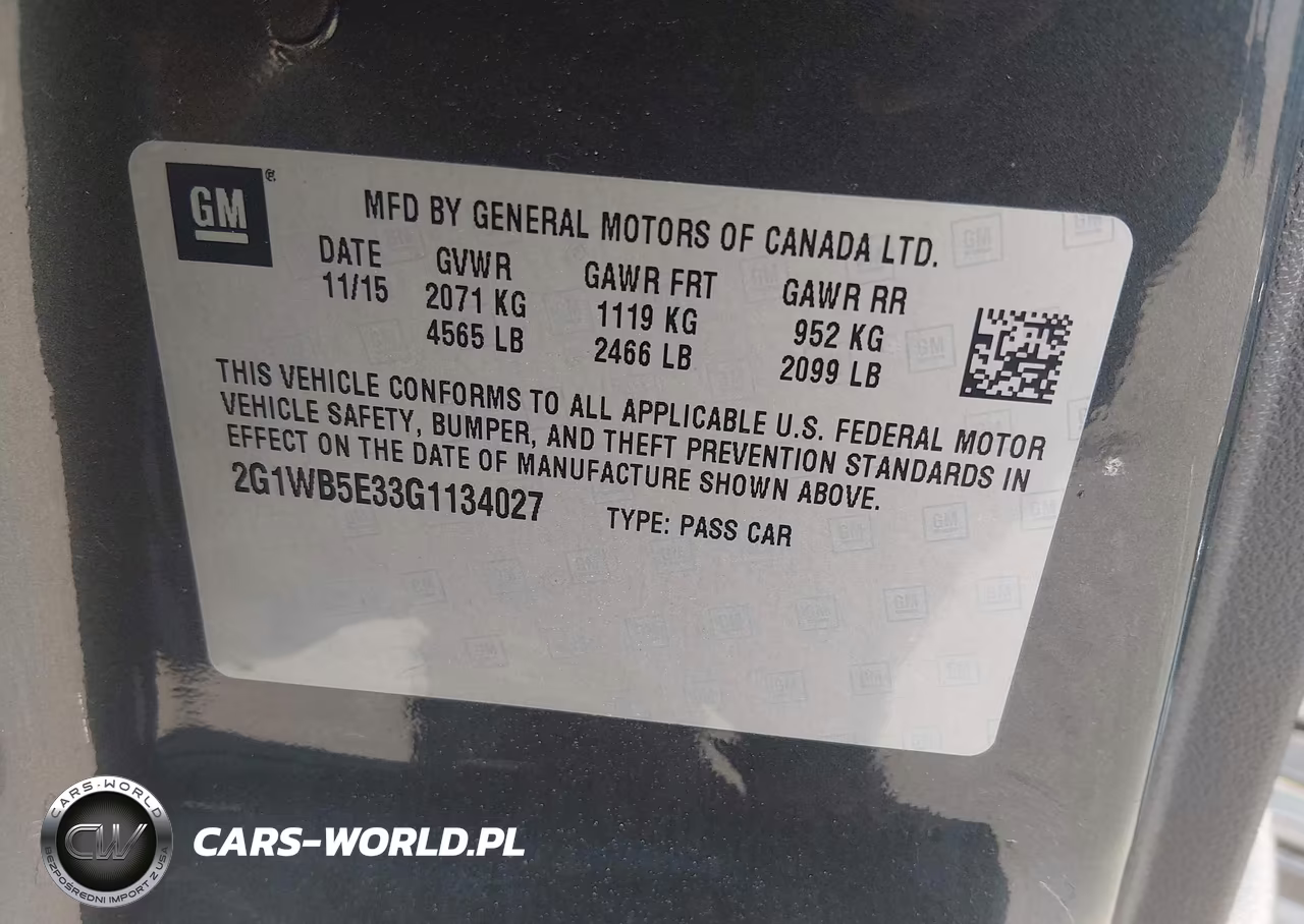 2016 Chevrolet Impala Limited Lt VIN:2G1WB5E33G1134027 - 9