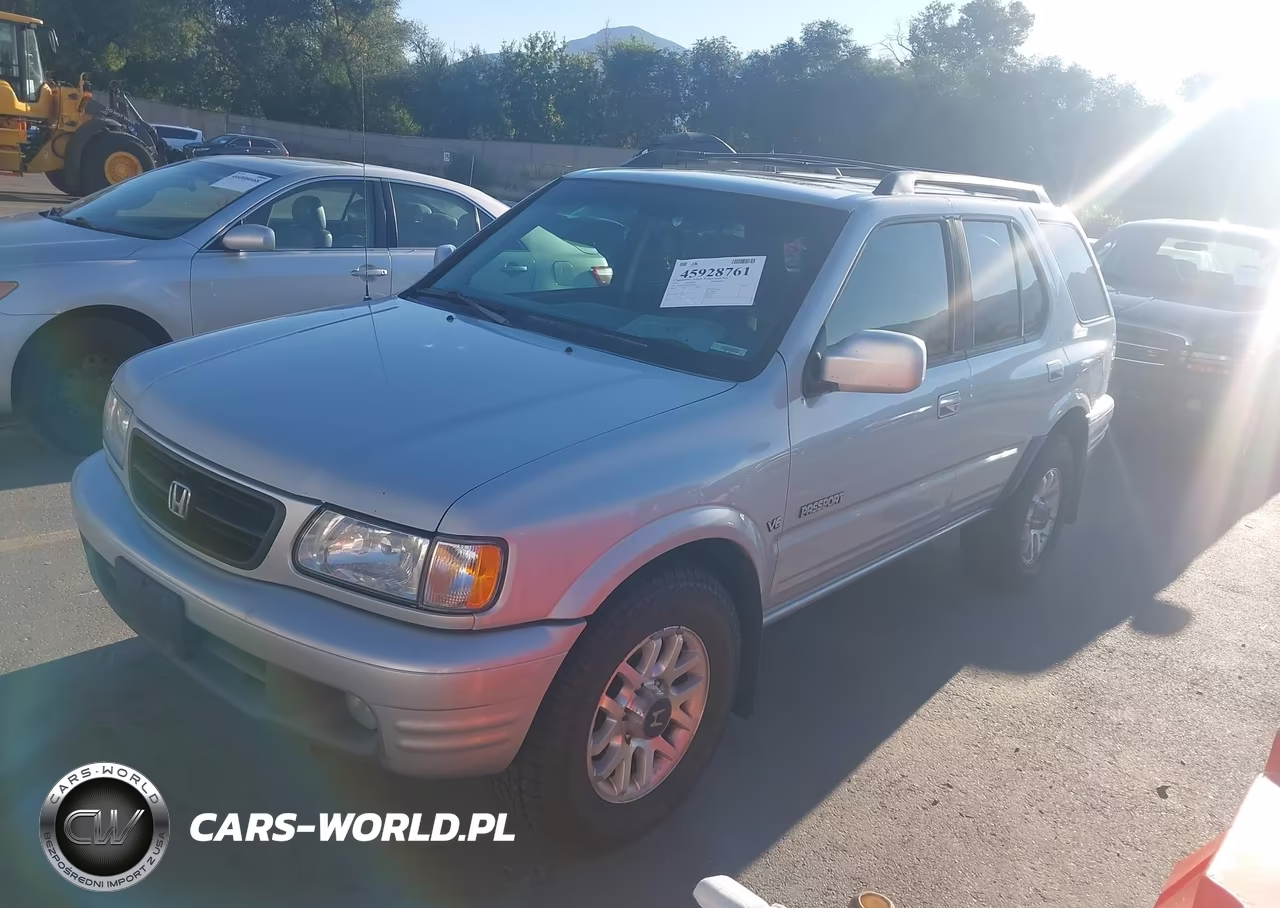 2002 Honda Passport Ex-Lx VIN:4S6DM58W124404502 - 2