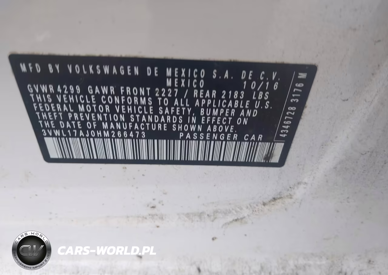 2017 Volkswagen Jetta 1.8T Sel-1.8T Sel Premium VIN:3VWL17AJ0HM266473 - 9