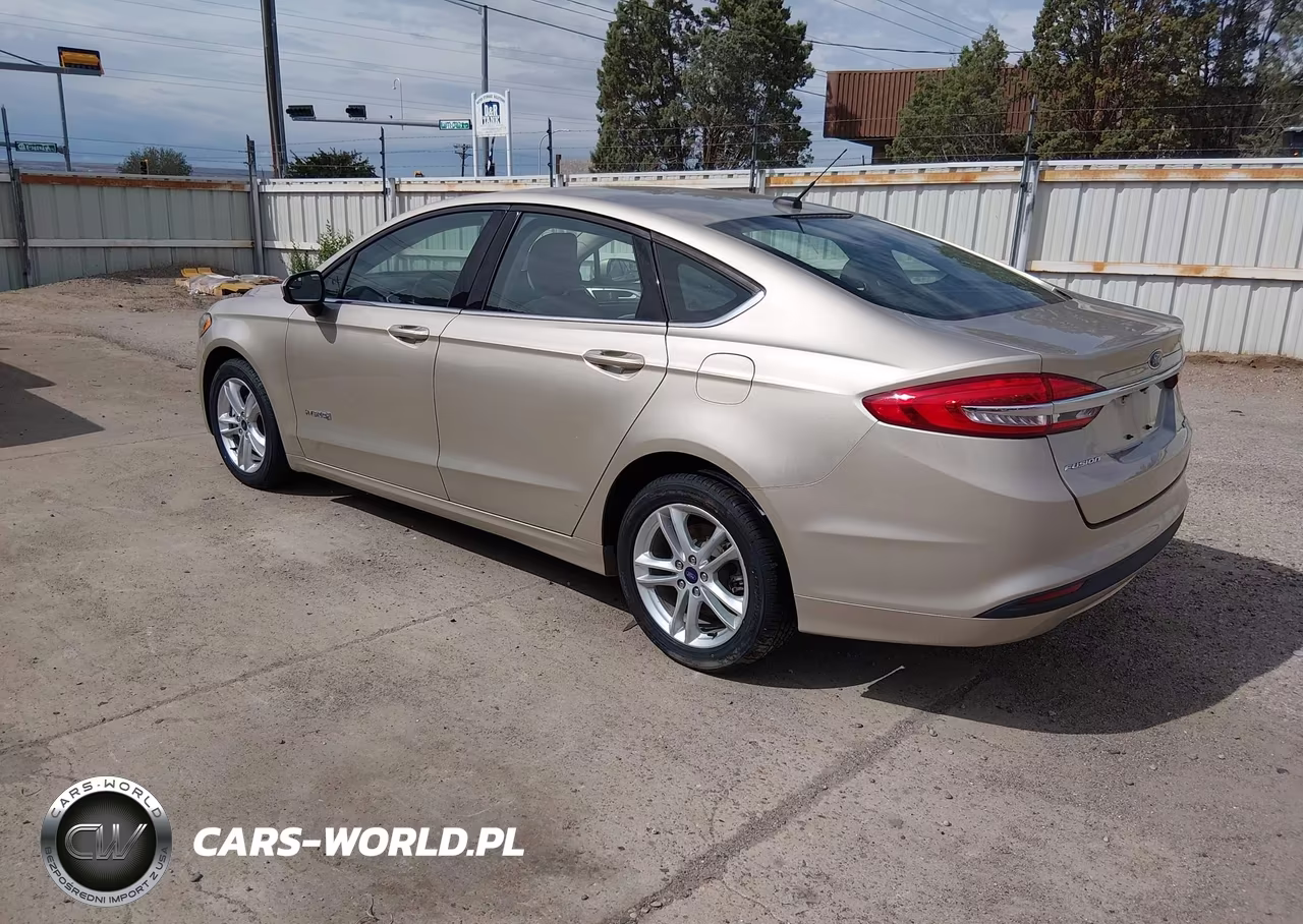 2018 Ford Fusion Hybrid S VIN:3FA6P0UU9JR254347 - 3