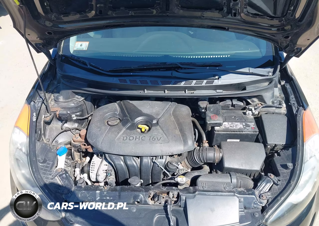 2013 Hyundai Elantra Gls VIN:5NPDH4AE5DH321830 - 10